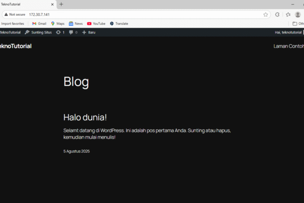 Cara Install WordPress di Debian dengan LAMP Stack