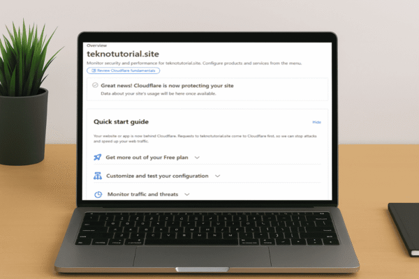 Cara Menghubungkan Domain ke Cloudflare Gratis dan Cepat