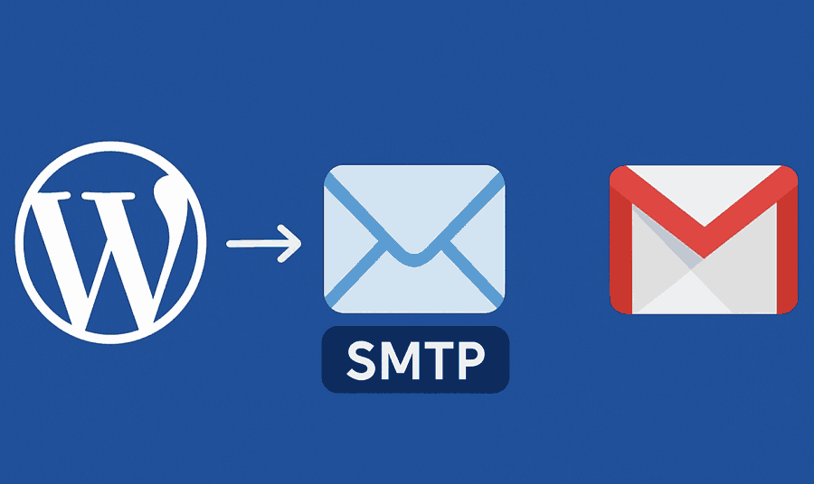 Menghubungkan Email Domain ke WordPress Menggunakan SMTP Gmail