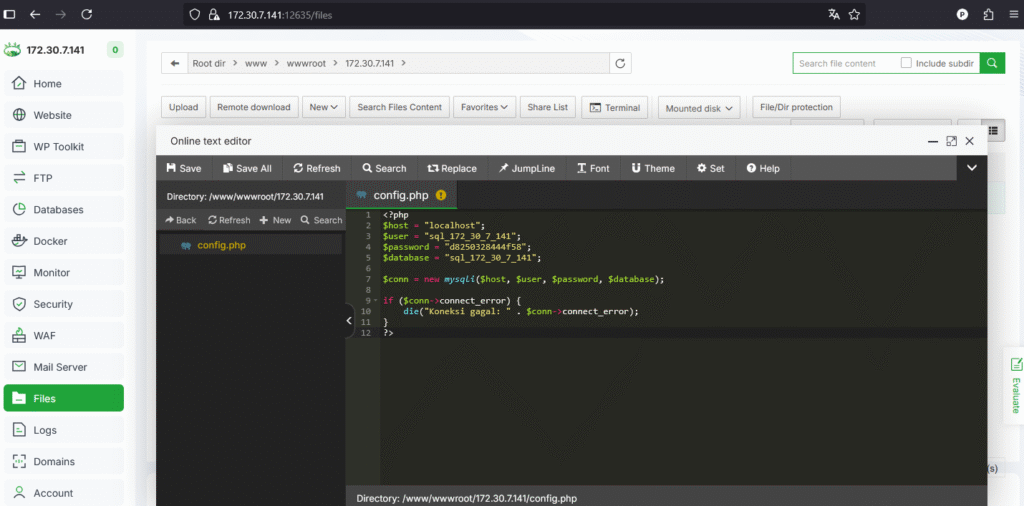 Menyiapkan Koneksi PHP ke Database MySQL