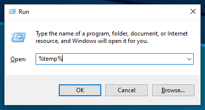 Membersihkan Folder %temp%